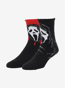 Scream Ghost Face Crew Sock Set, , hi-res